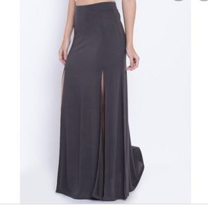 Forever 21 - Women’s Charcoal Maxi Skirt - S